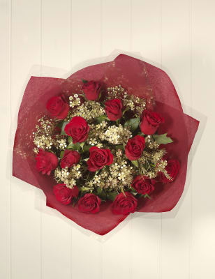 m and s xmas flowers