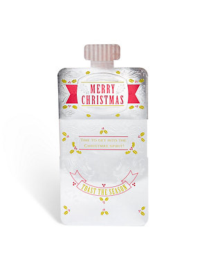 Festive Flask Christmas Card Image 2 of 3
