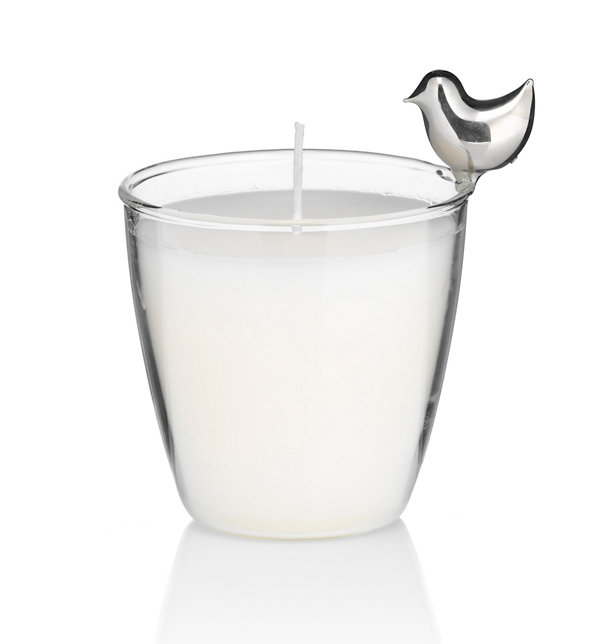Filled Sitting Bird Candle Image 1 of 2
