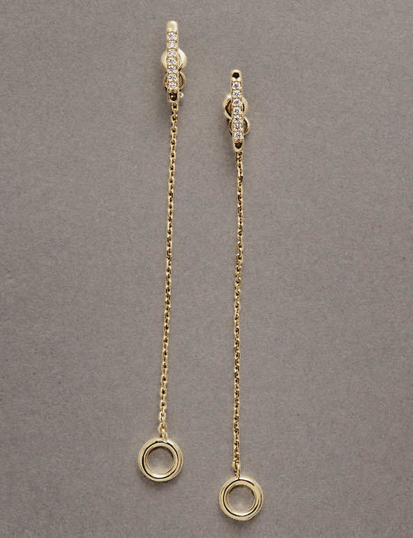 Fine Chain Drop Earrings Image 1 of 1