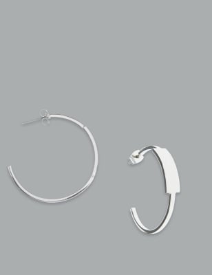 Fine Hoop Earrings Autograph M&S