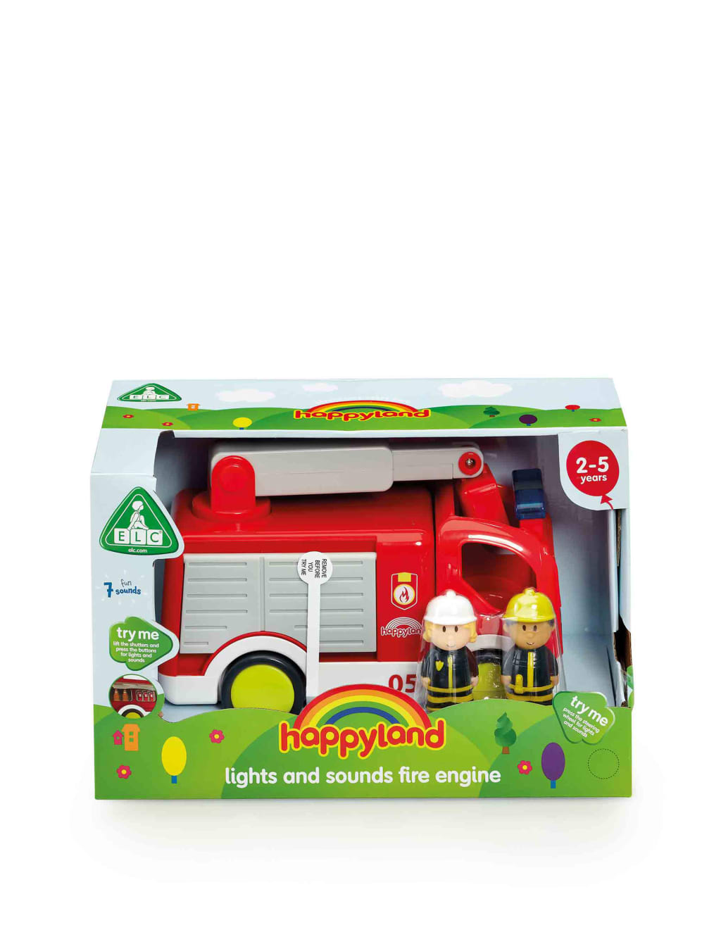 Lights and sounds fire engine hot sale