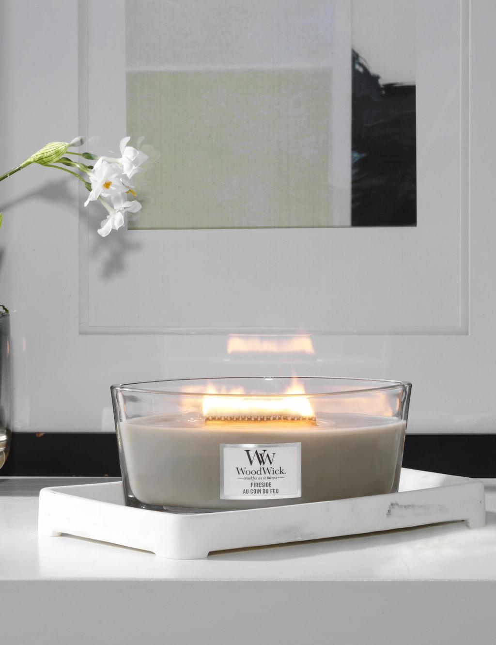 WoodWick Ellipse Candle - Fireside