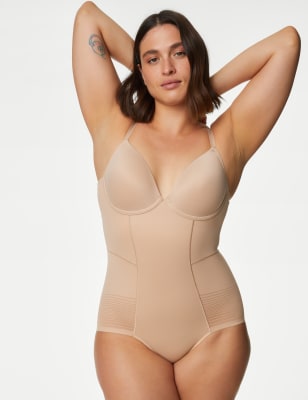 Firm Control Cool Comfort™ No VPL Plunge Body, Body by M&S