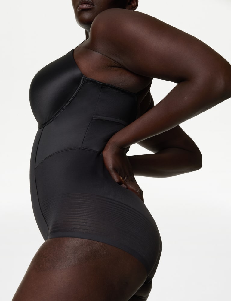 H&M+ Light Shaping Bodysuit - Black - Ladies