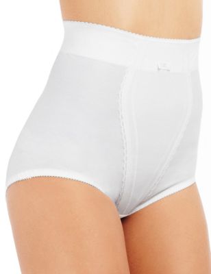 Control Briefs in White - I Can't Believe It's A Girdle