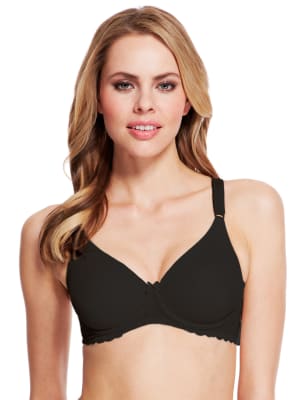 Firm Control Perfect Poise Underwired Non Padded Posture B E Bra M S Collection M S