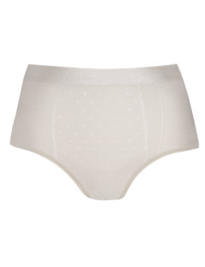 Firm Control Sleek & Sculpt™ High Leg Knickers with Cool Comfort™ Technology Image 2 of 3