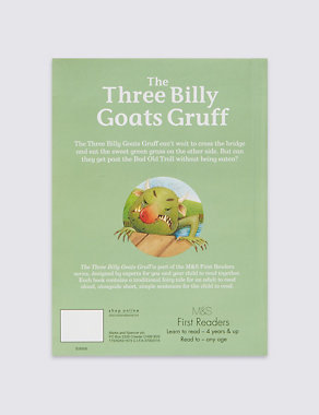 First Readers The Three Billy Goats Gruff Book Image 2 of 3