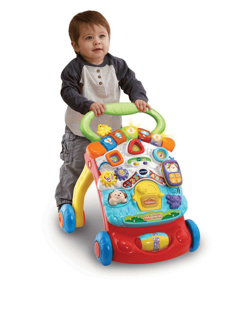 First Steps Baby Walker 6 Mths 3 Yrs Vtech M S
