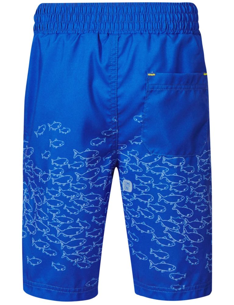 Fish Print Swim Shorts (0-8 Years) 4 of 4