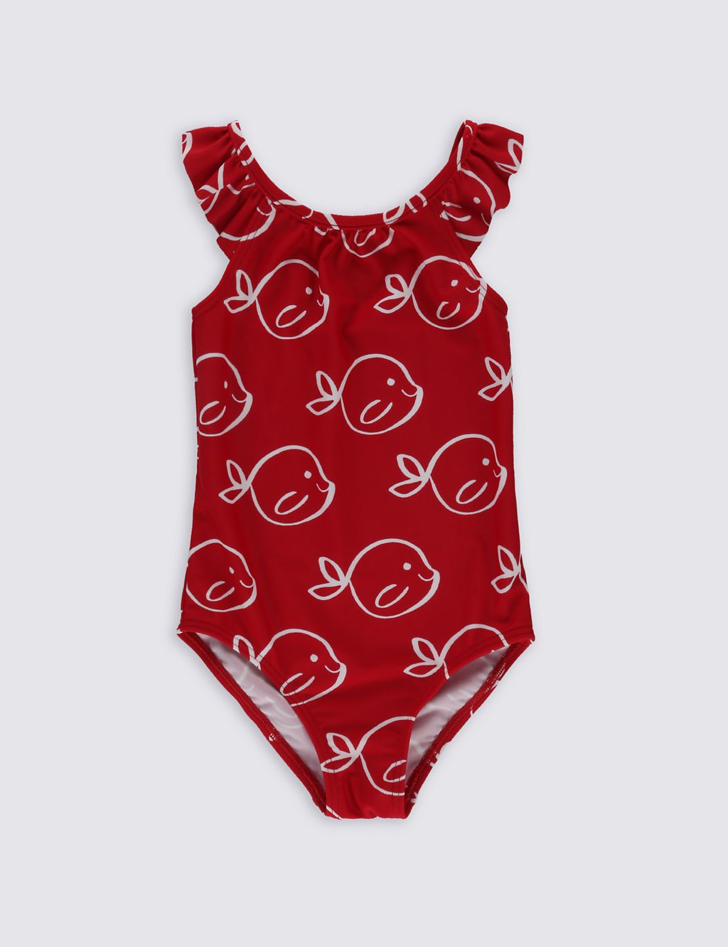 Fish Print Swimsuit with Lycra® Xtra Life™ (0-5 Years) 3 of 5