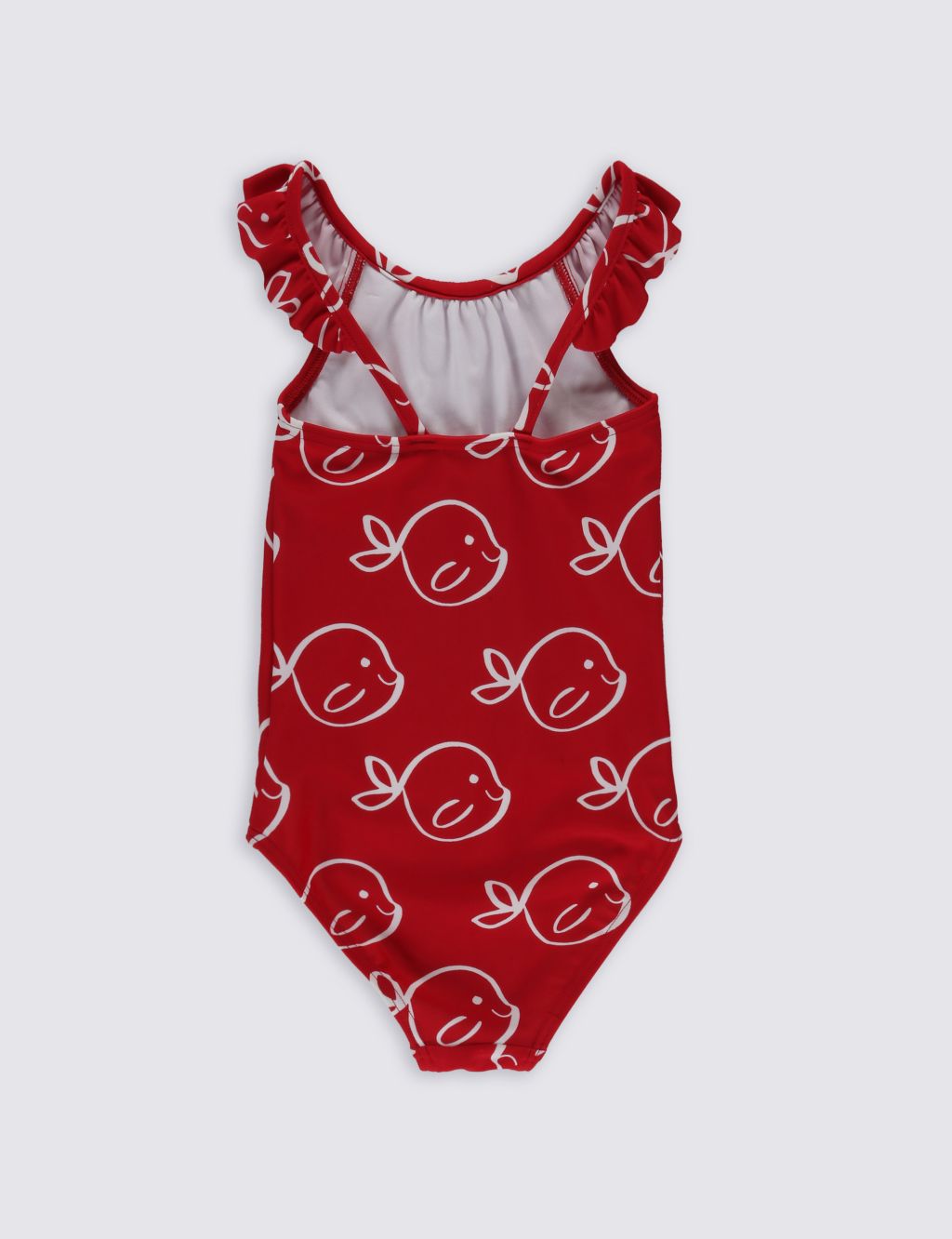 Fish Print Swimsuit with Lycra® Xtra Life™ (0-5 Years) 2 of 5