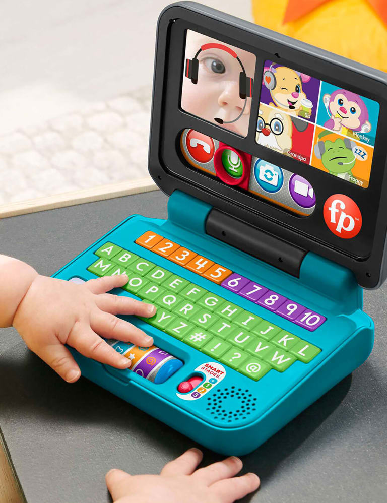 Fisher Price Laugh Learn Let s Connect Laptop Toy 6 36 Mths