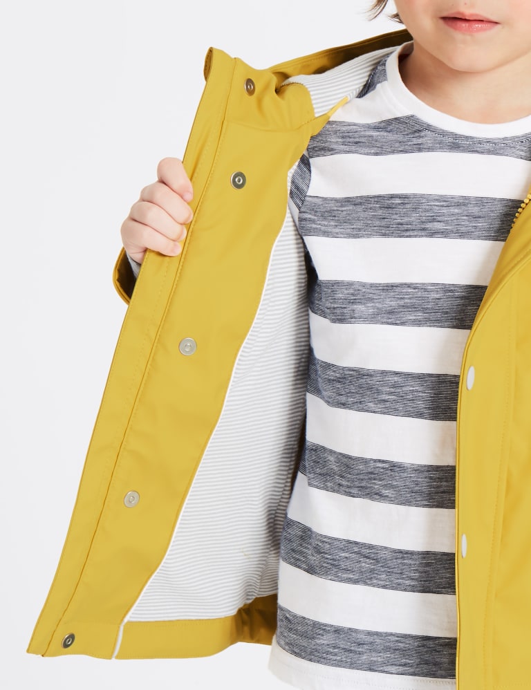 Fisherman in yellow hot sale coat