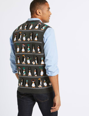 sleeveless christmas jumper