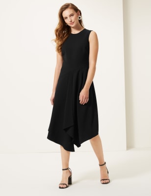 Midi flare dress sale