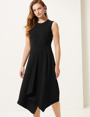 Fit and flare sales black dress uk