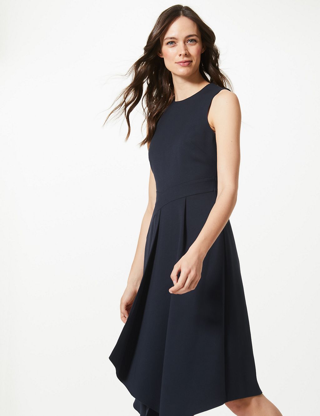 Fit & Flare Midi Dress | M&S Collection | M&S