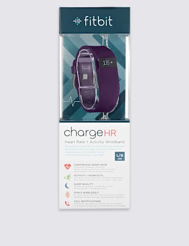 Fitbit Charge HR Wireless Heart Rate & Activity Wristband (Large) 5 of 5