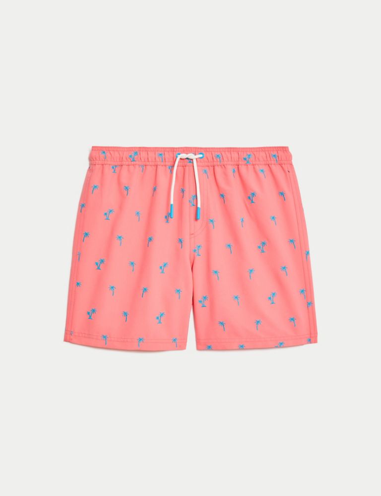 Flamingo Embroidered Swim Shorts (6-16 Yrs) 2 of 6