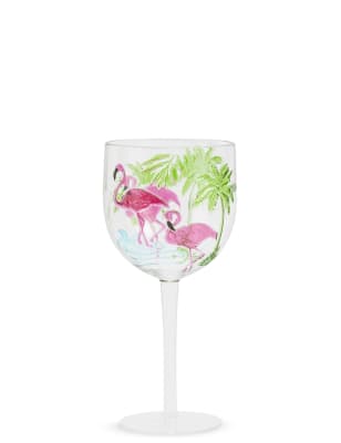 Flamingo deals wine glass