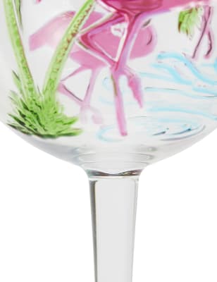 Flamingo deals wine glass