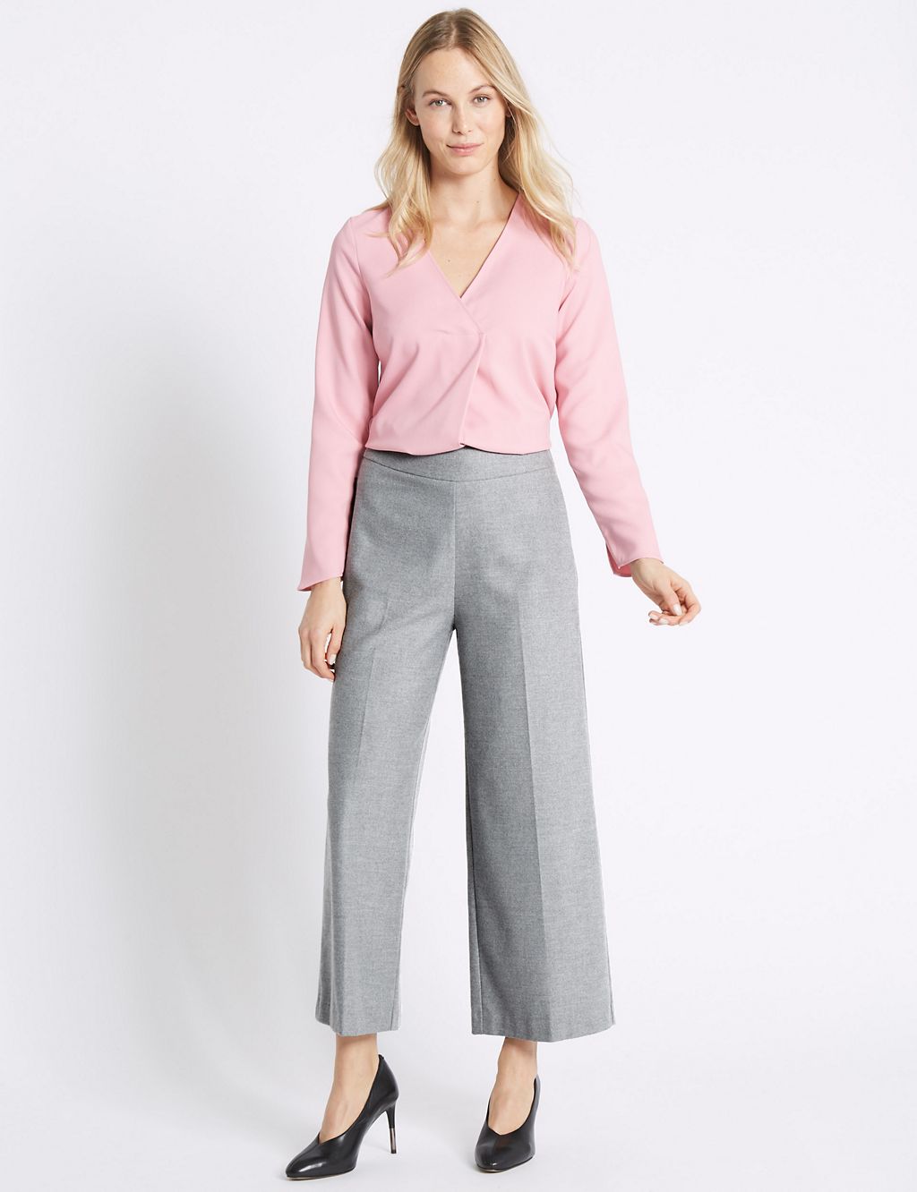 Flannel Flat Front Trousers 3 of 6