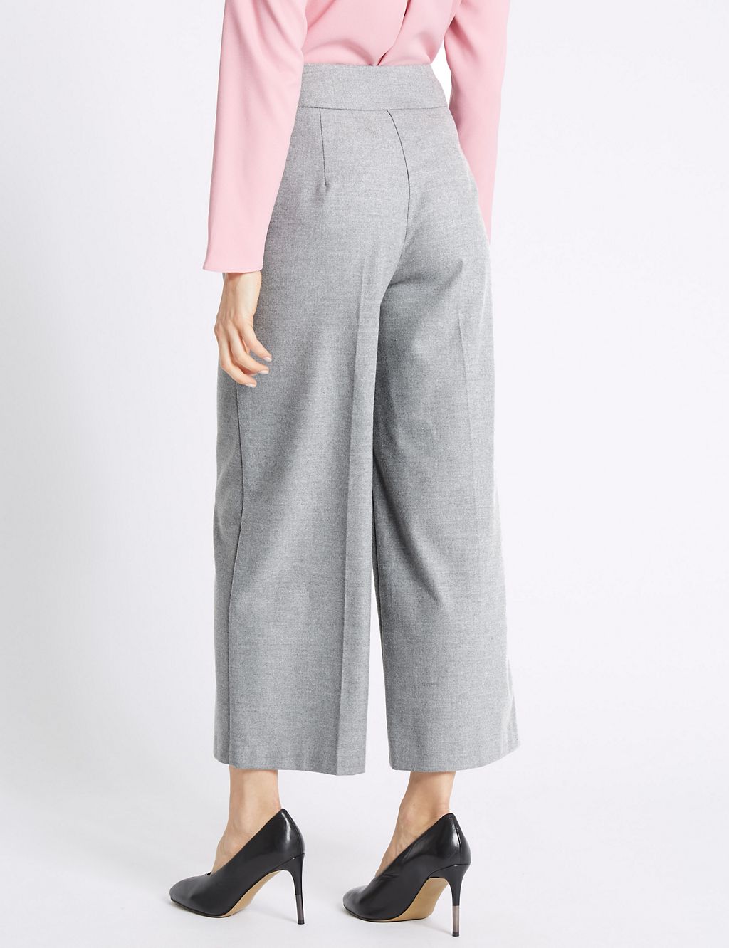 Flannel Flat Front Trousers 4 of 6