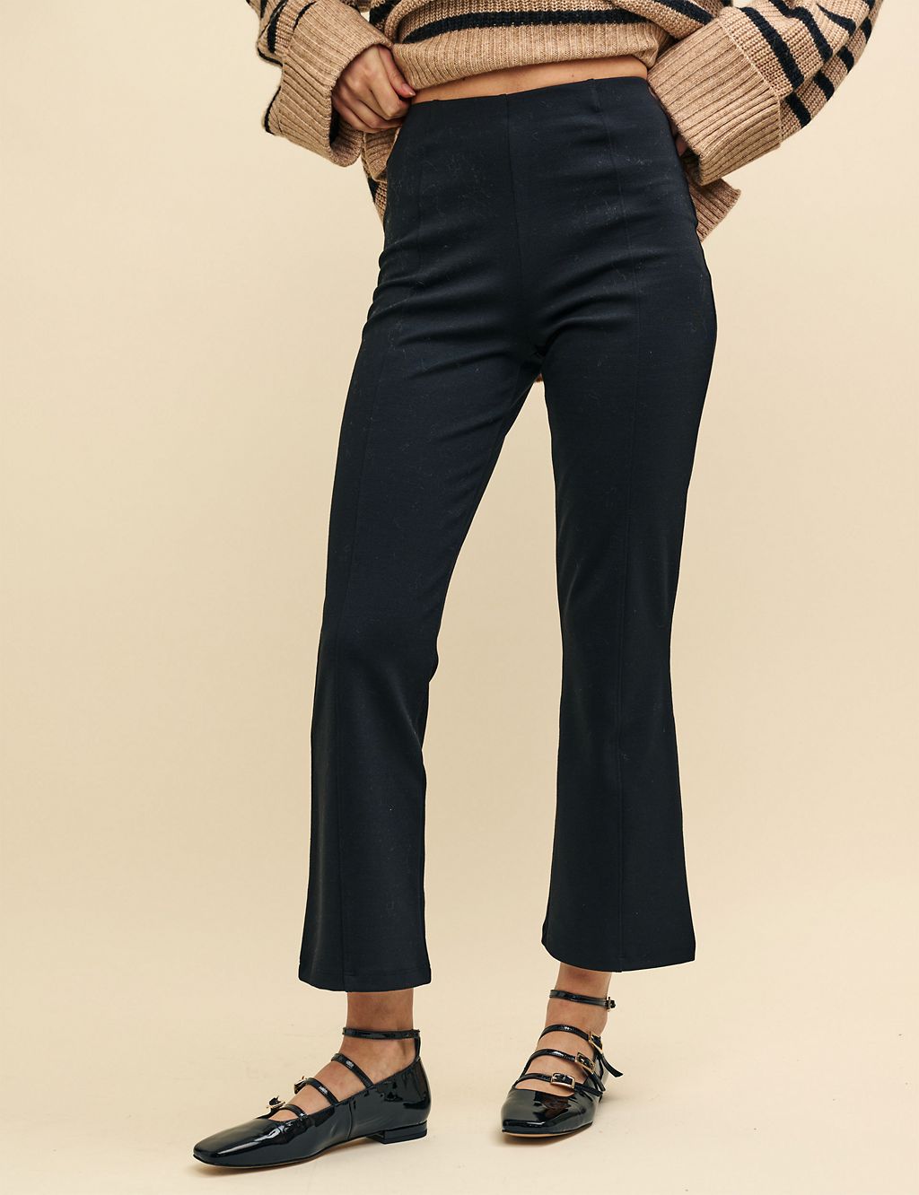 Flared Cropped Trousers 4 of 5