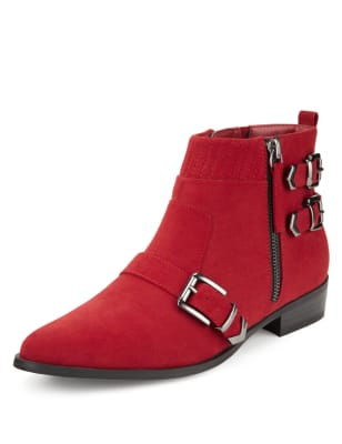 red boots m s