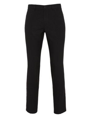 Flat Front Slim Fit Trousers Image 2 of 6