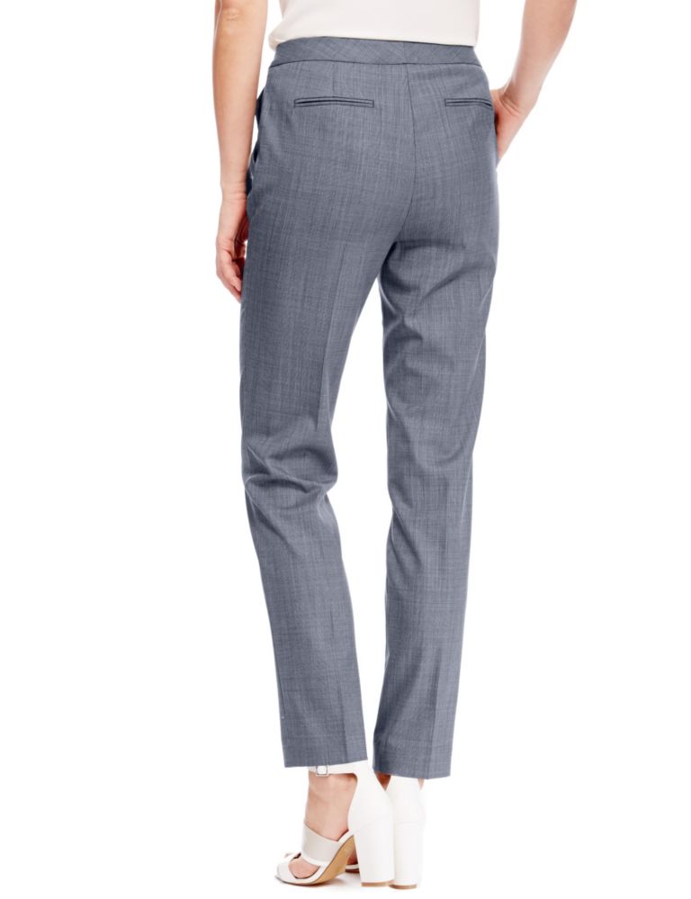 Flat Front Straight Leg Trousers 4 of 5