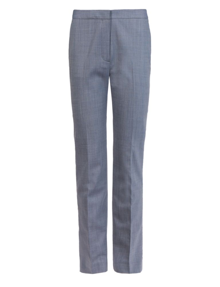 Flat Front Straight Leg Trousers 3 of 5