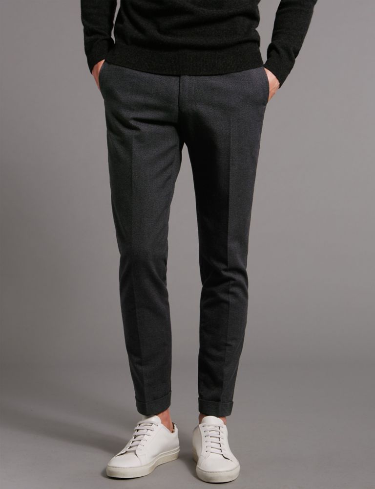 Flat Front Tailored Fit Chinos 1 of 3
