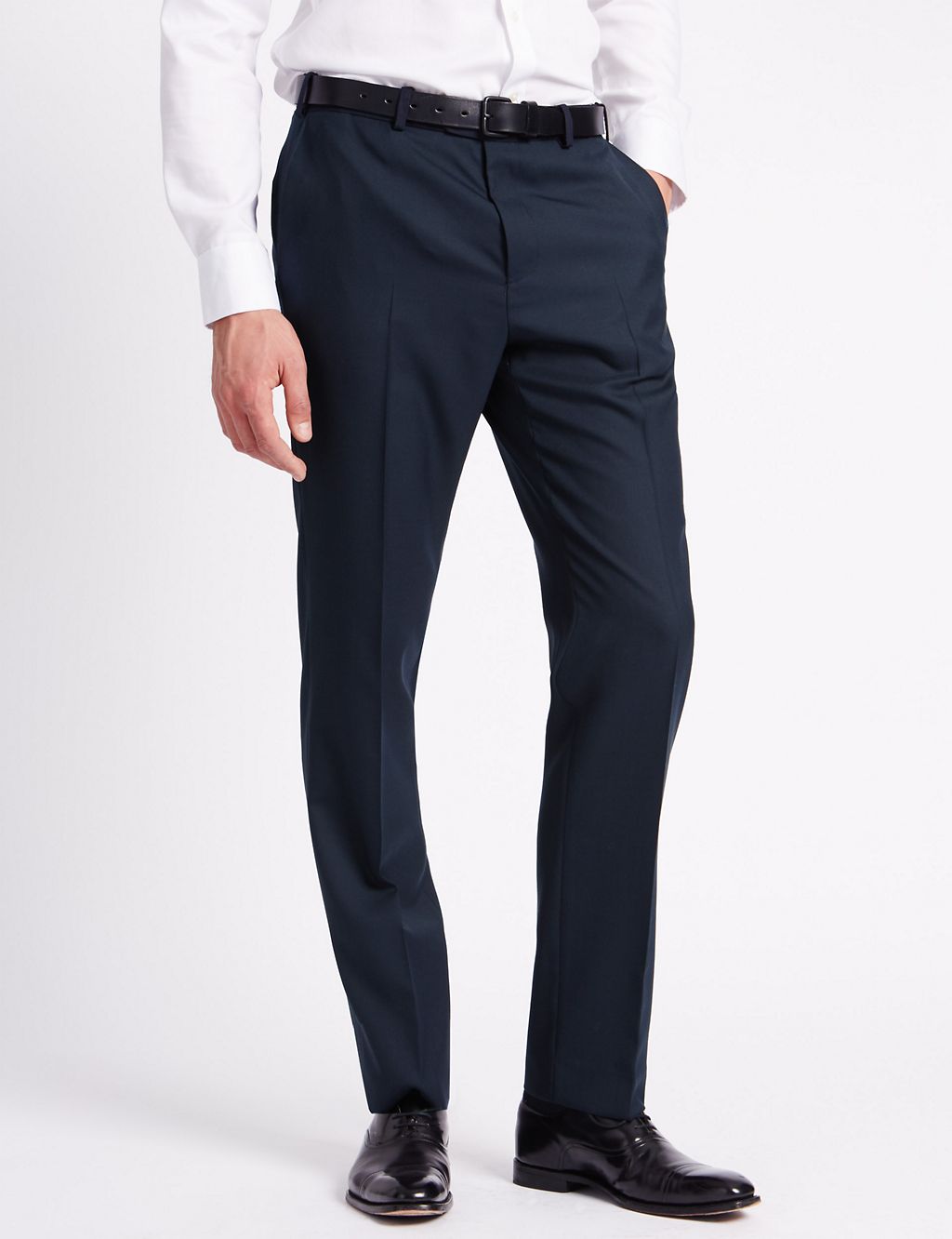 Flat Front Trousers with Wool 3 of 3