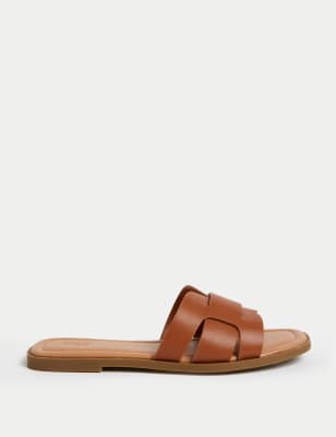 Open toe hotsell mules flat