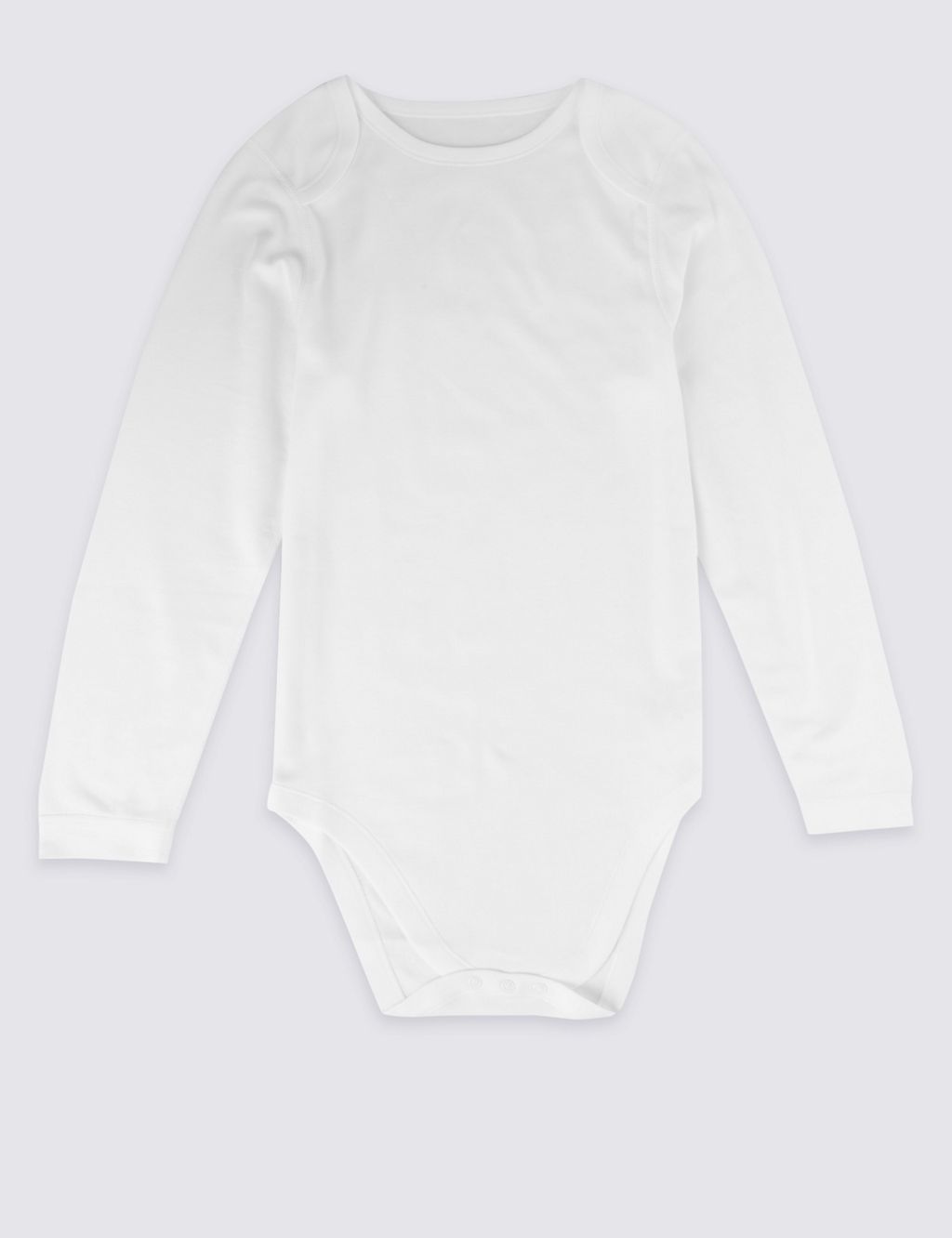 Flat Seams Pure Cotton Long Sleeve Bodysuit (3-16 Yrs) 3 of 5