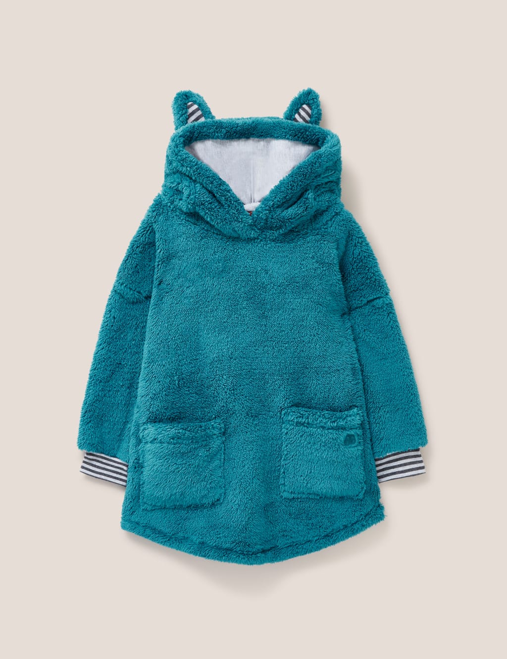 Animal fur lined discount hoodie