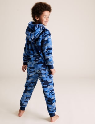 Buy Boys' Older Boys' Younger Girls' Onesie Camouflage Online