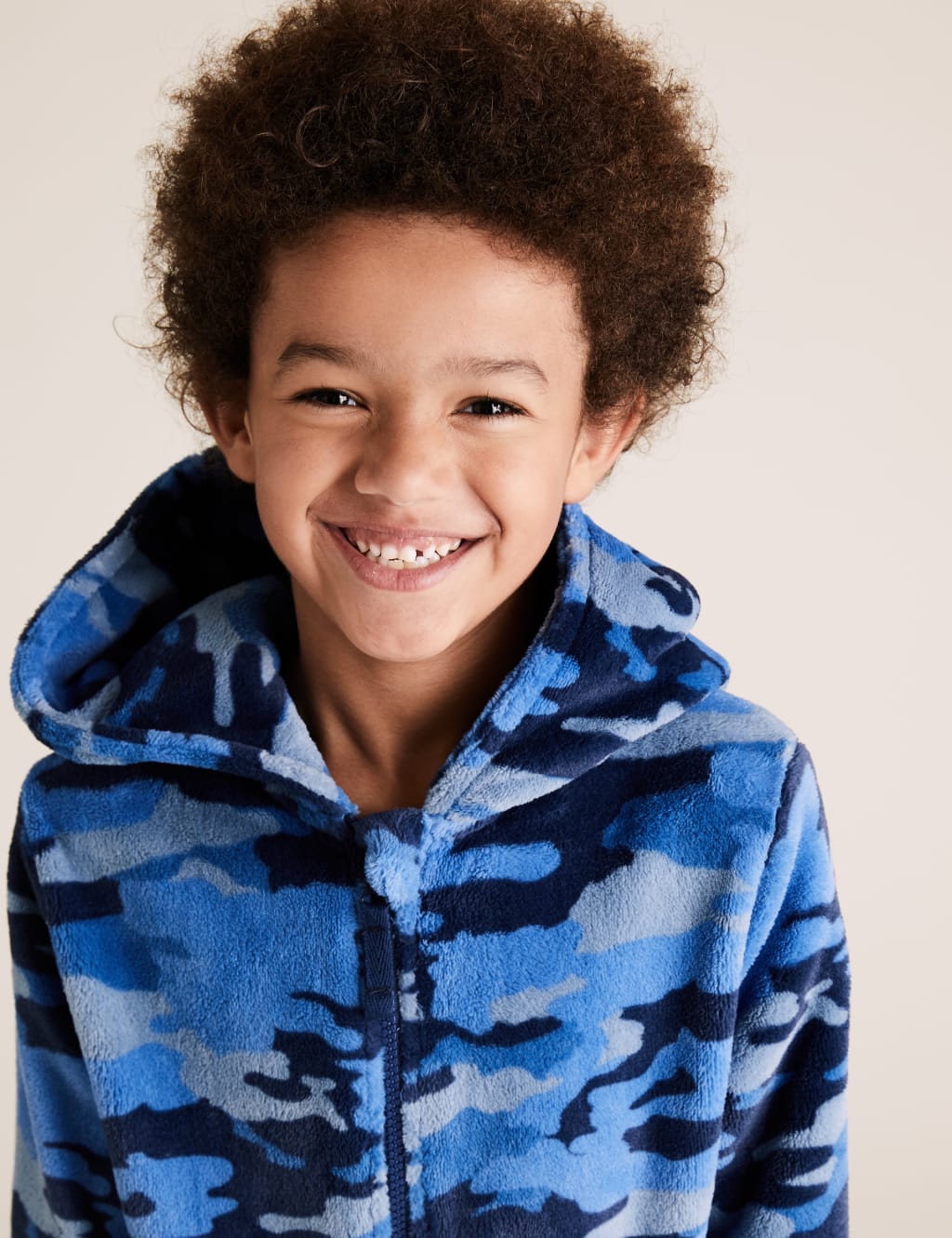 Fleece Camouflage Onesie (616 Yrs) M&S