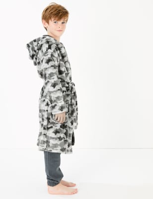 m&s boys dressing gown