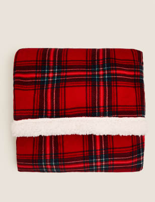 Marks and 2025 spencer fleece throw