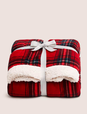 Fleece tartan online blanket