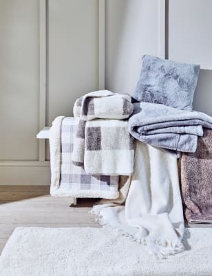 M and s fleece throws new arrivals