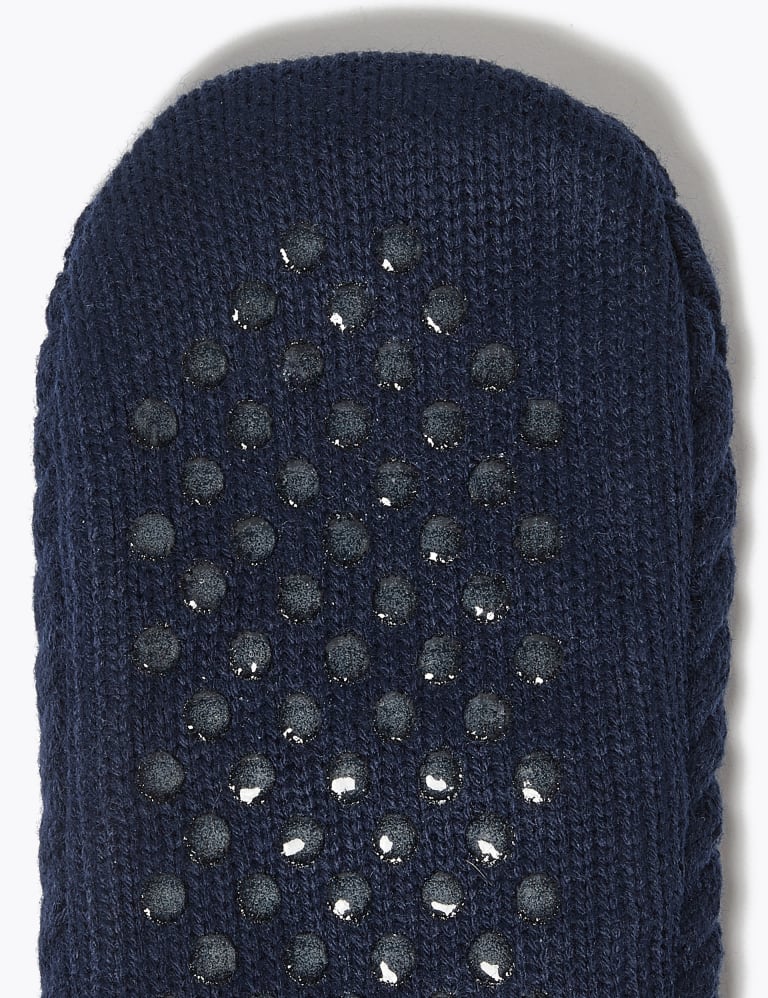 Fleece Chunky Slipper Socks M S Collection M S