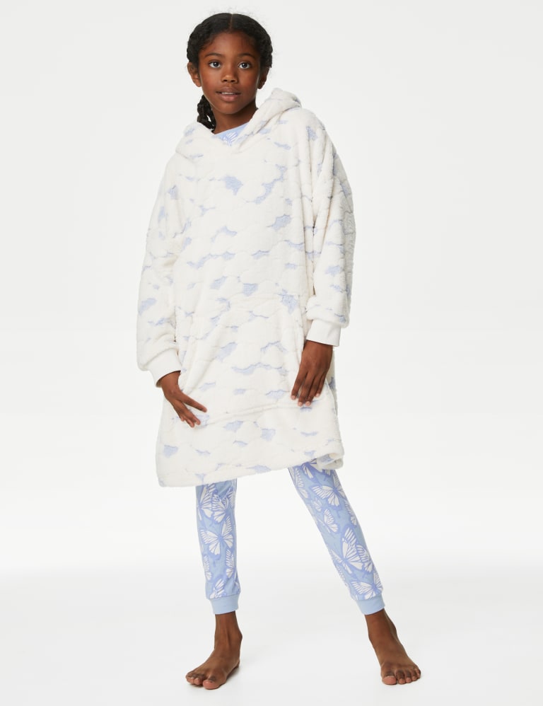 Fleece Cloud Oversized Hoodie 7 16 Yrs M S Collection M S