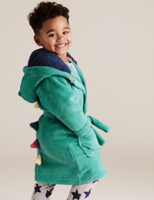 boys dinosaur dressing gown