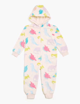 Fleece discount dinosaur onesie