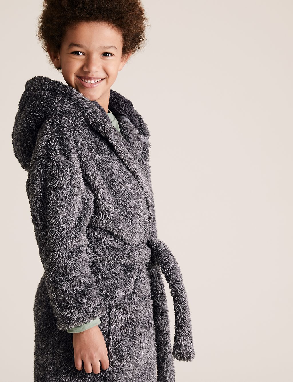 Fleece Dressing Gown (6-16 Yrs) 2 of 4
